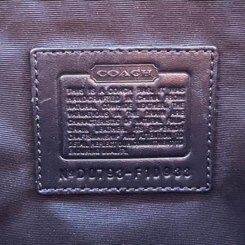 Coach Rare Limited Edition StuddedExpandable Leather Flap Satchel, Style #10933 - Picture 3 of 4